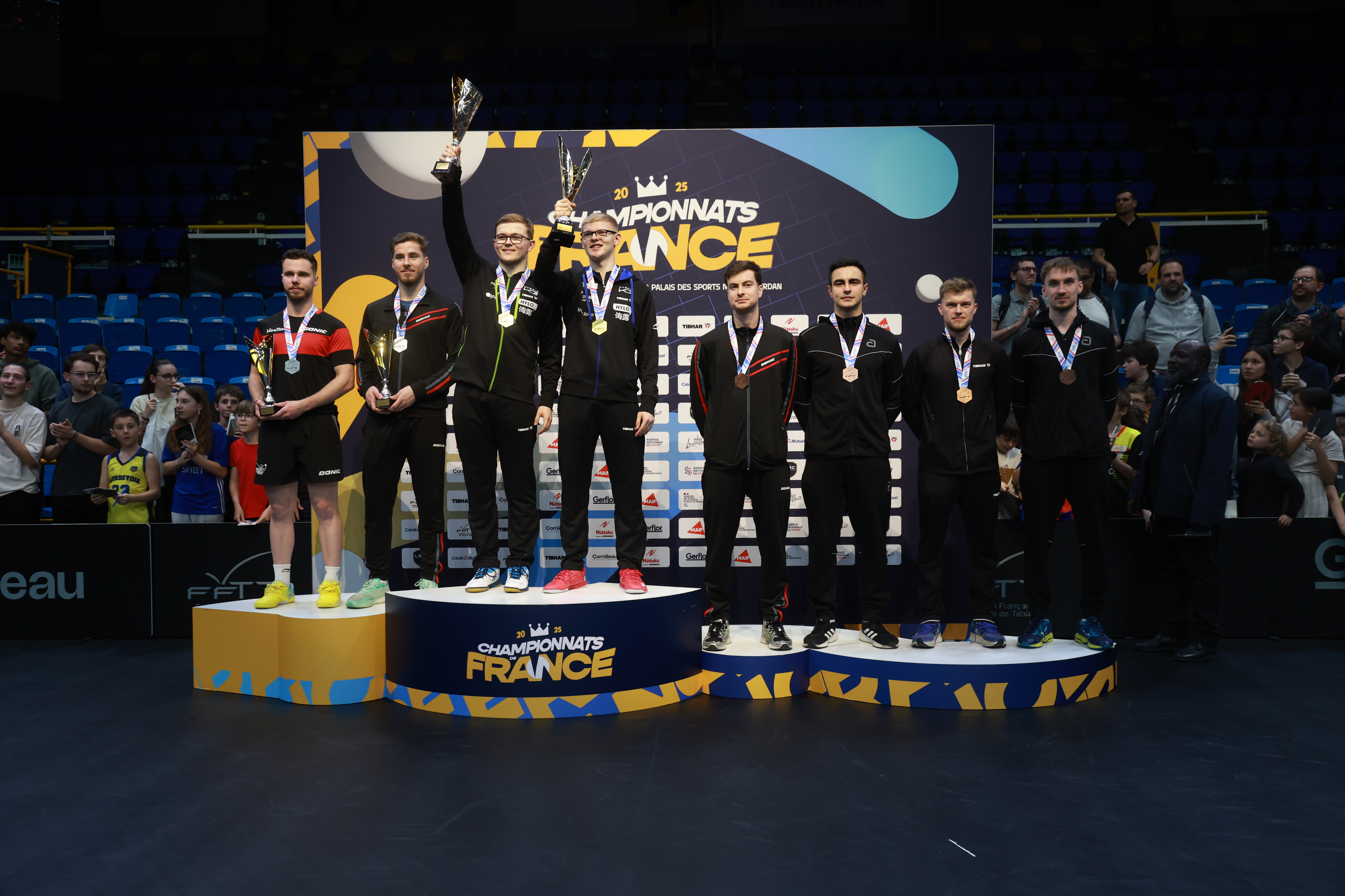 Podium Doubles Messieurs