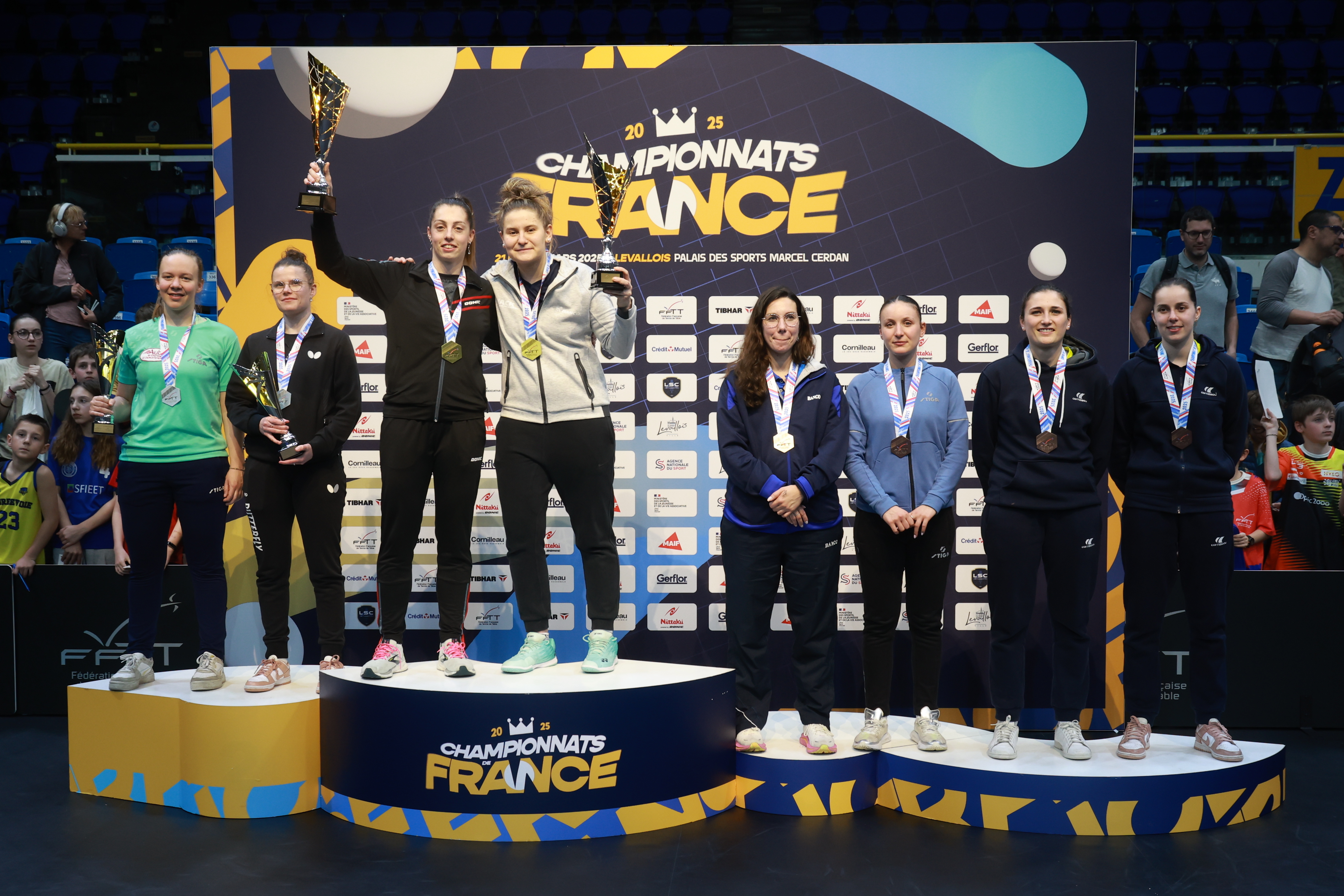 Podium Double Dames