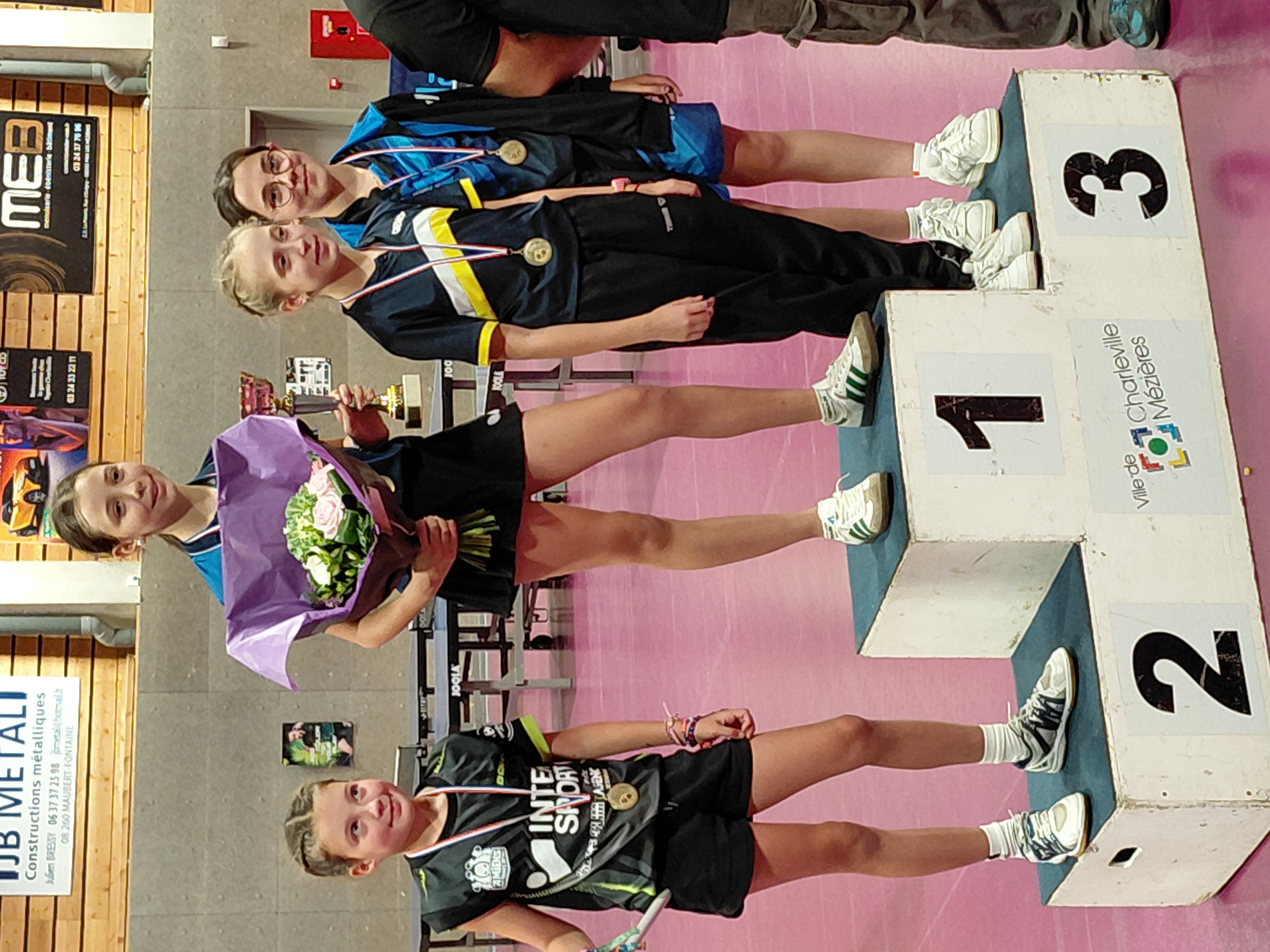 Podium Benjamines IJ Charleville 2025