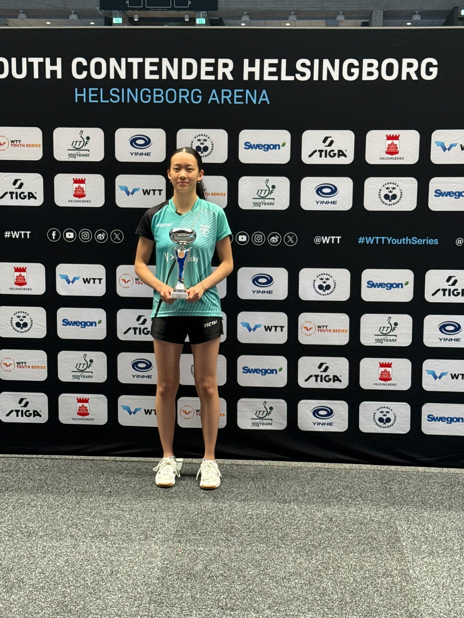 Nina GUO ZHENG WTT Suède 2