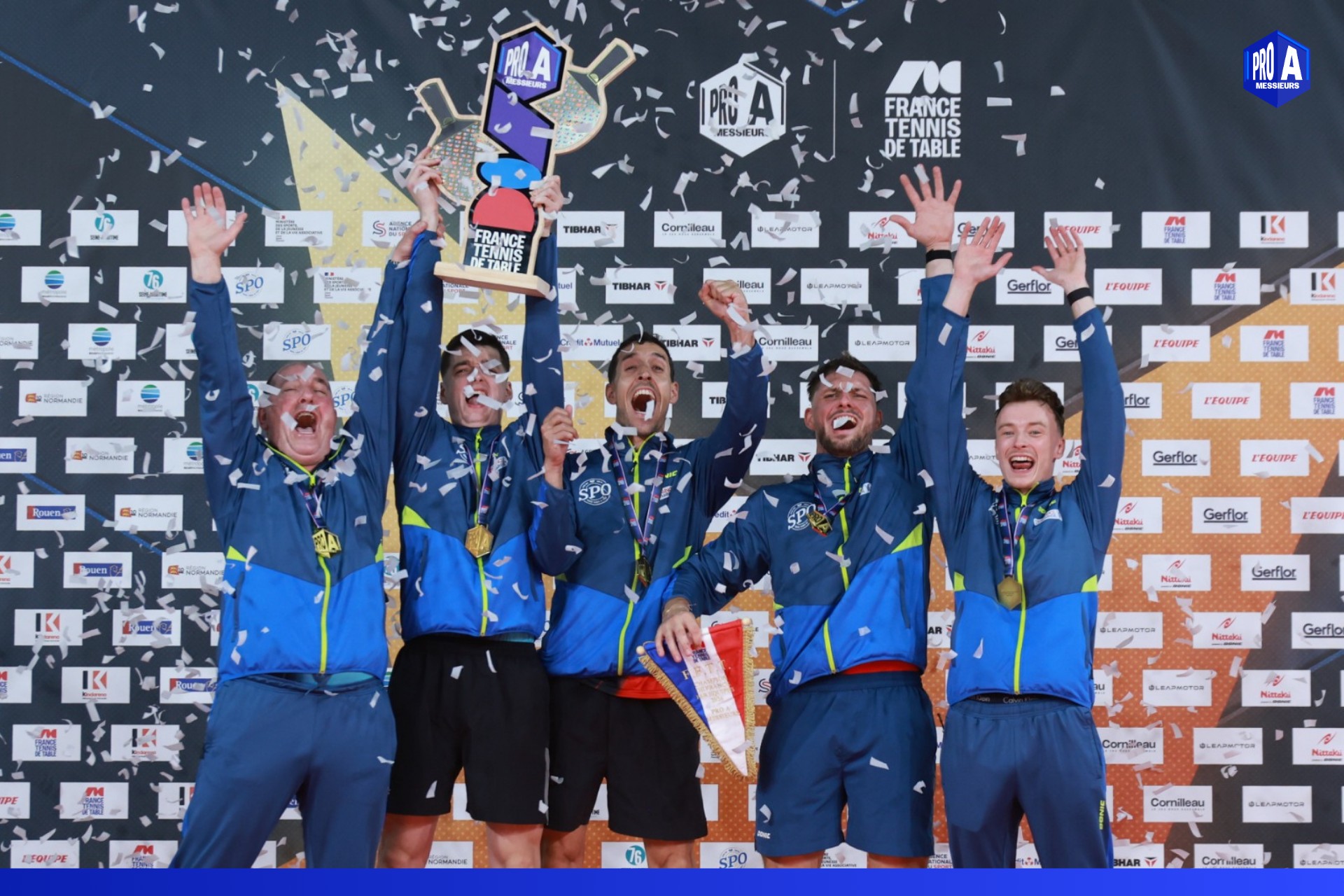 SPO ROUEN Champion de France PRO A 2026