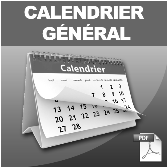 bouton calendrier general